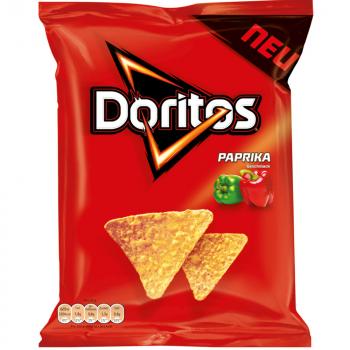 Doritos Paprika 110g Mais-Chips mit Paprika-Geschmack