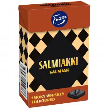 Fazer Salmiakki Smoky Whiskey 70g