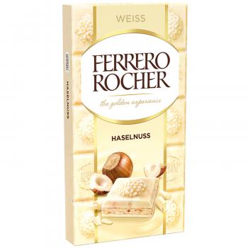 Ferrero Rocher Tafel Weiß 90g