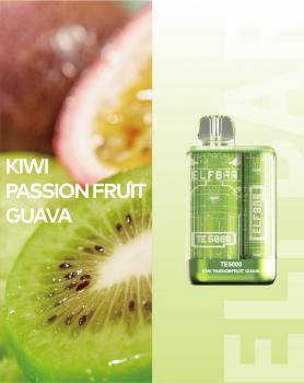 Elfbar TE5000 Kiwi Passion Guave mit 5000 Zügen