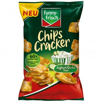 funny-frisch Chips Cracker Joghurt Gurke Style 90g