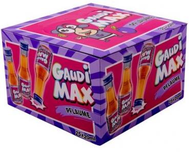 Gaudi Max Pflaume 25 x 0.02l 