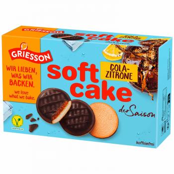 Griesson Soft Cake der Saison Cola-Zitrone 2x150g