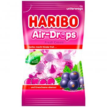 Haribo Air-Drops Fresh Cassis 100g