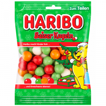 Haribo Baiser Kugeln 175g Schaumzucker-Dragees