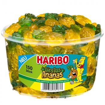 Haribo Dies Das Ananas 150er