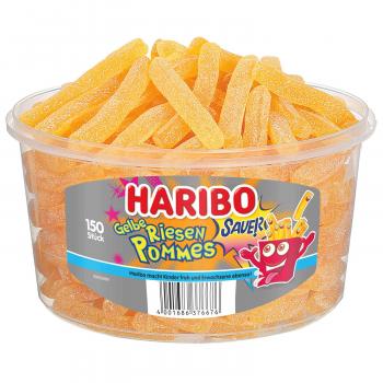 Haribo Gelbe Riesen Pommes sauer 150er