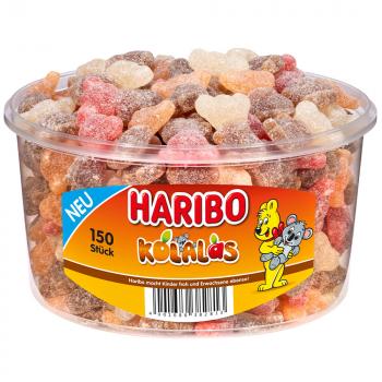 Haribo Kolalas 150 saure Fruchtgummi-Figuren mit Cola-Geschmack