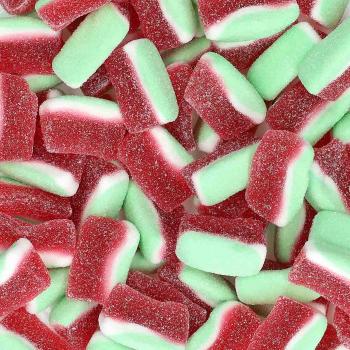 Haribo Melone 150er Sauer gezuckertes Fruchtgummi mit Wassermelonen-Geschmack