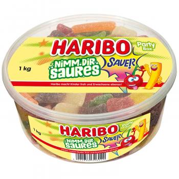 Haribo Nimm Dir Saures 1kg Saure Fruchtgummi-Mischung