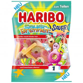 Haribo Sauer Brenner Sauer 160g Saures Fruchtgummi