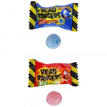 Head Bangers Balls Crazy Sour Himbeere & Erdbeere 135g