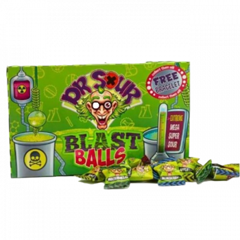 Dr. Sour Blast Balls Kaugummi 90g HALAL