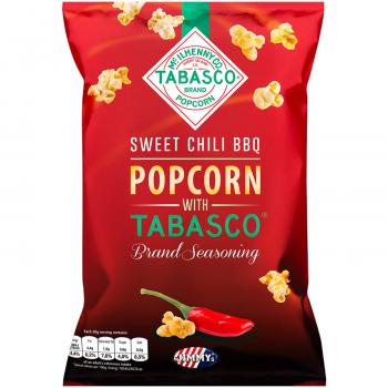 Jimmy's Popcorn Sweet Chili BBQ with Tabasco 90g