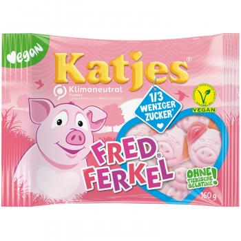 Katjes Fred Ferkel zuckerreduziert 160g