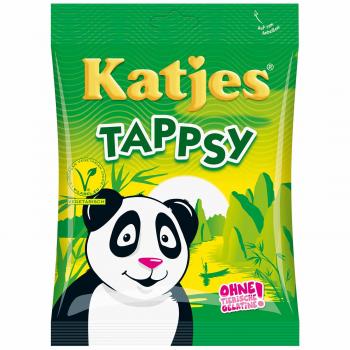 Katjes Tappsy 200g Schaumzucker mit Lakritz und Fruchtgummi.