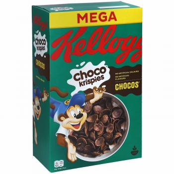 Kellogg's Choco Krispies 700g XL-Packung mit kakaohaltigen Frühstückscerealien