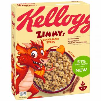 Kellogg's Zimmys Cinnamon Stars 330g