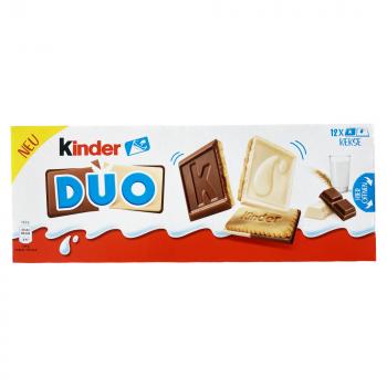 kinder Duo Kekse 12er Kekse mit weißer Schokolade