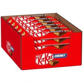 KitKat Chunky Classic Knusperwaffel Riegel 24x 40g