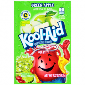 Kool-Aid Bag Green Apple 6.3g 