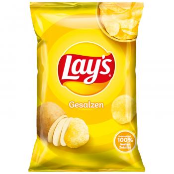 Lay's Gesalzen 150g Gesalzene Kartoffelchips