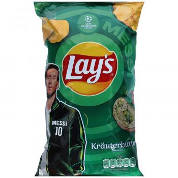 Lay's Kräuterbutter 150g Kartoffelchips mit Kräuterbuttergeschmack