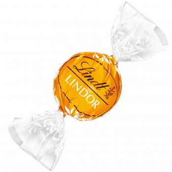 Lindt Lindor Kugeln Caramel Kugeln aus Milchschokolade mit Karamell und Füllung