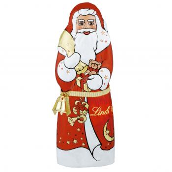 Lindt Weihnachtsmann 125g Hohlfigur aus Alpenvollmilchschokolade