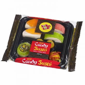 Look-O-Look Candy Sushi Mini 100g  Sushi-Tray mit Fruchtgummi und Schaumzucker