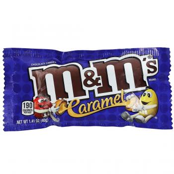 M&M'S Caramel 40g Schokolinsen mit Karamellfüllung