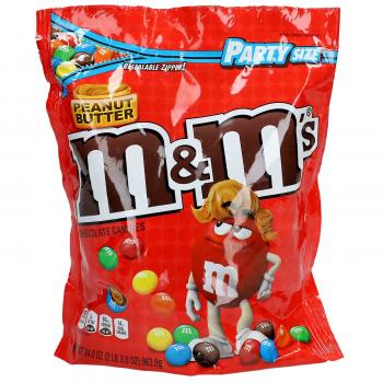 M&M'S Peanut Butter USA 963,9g Schokolinsen mit Erdnussbutterfüllung