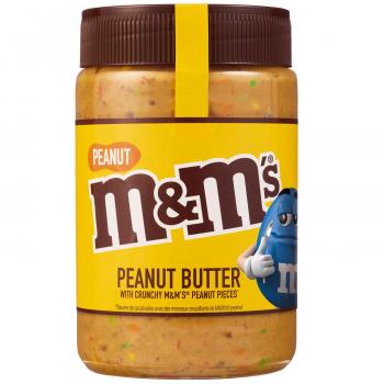 m&m's Peanut Butter Brotaufstrich 320g Erdnussbutter mit M&M's Erdnussstückchen