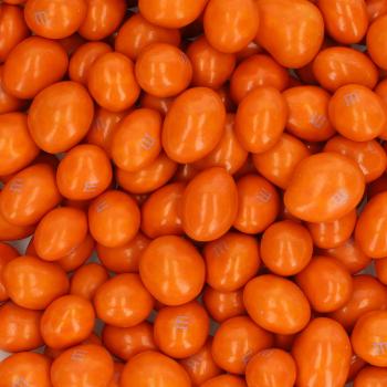 m&m's Peanut Orange einfarbig 1kg