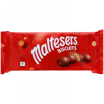 Maltesers Biscuits 110g Kekse mit knusprigen Malzstückchen