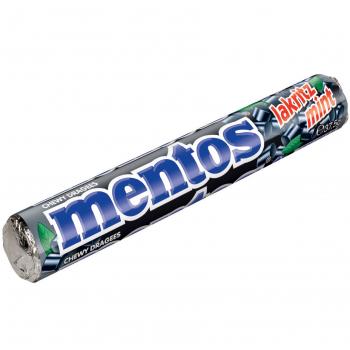 Mentos Lakritz Mint Kaudragees mit Lakritz- und Minzgeschmack