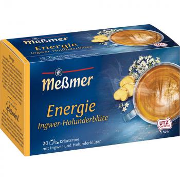 Meßmer Energie Ingwer-Holunderblüte 20er