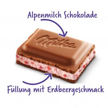 Milka Erdbeer 100g