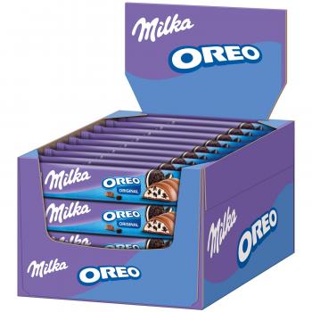 Milka & Oreo Riegel aus Schokolade 36x37g