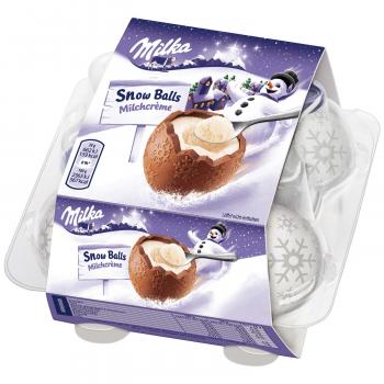 Milka Snow Balls Milchcrème 4er