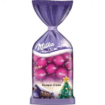 Milka Weihnachts Kugeln Knusper-Creme 100g