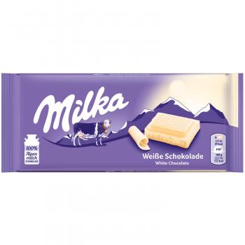 Milka Weiße Schokolade 100g