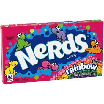 Nerds Rainbow Mini-Dragees mit Frucht-Geschmack