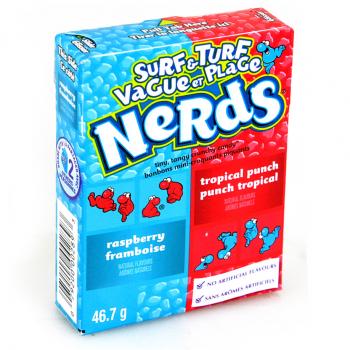 Nerds Surf & Turf Raspberry & Tropical Punch 47g