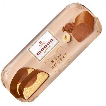 Niederegger Marzipan Trinkschokolade 10 PortionsbeutelNiederegger Marzipan Pralinen Klassiker 200g GeschenkverpackungNiederegger Marzipan Brot Nuss Nougat 75g Marzipan mit Nuss-Nougat-Füllung