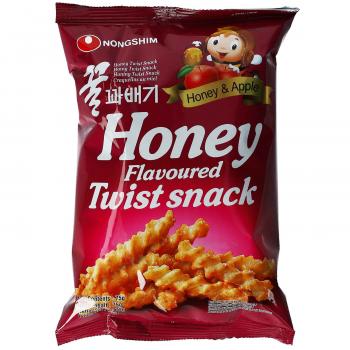 Nongshim Honey & Apple Twist Snack 75g