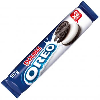 Oreo Double Doppelkekse aus Kakao-Gebäck mit Vanille-Creme-Füllung