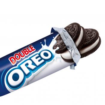 Oreo Double Doppelkekse aus Kakao-Gebäck mit Vanille-Creme-Füllung