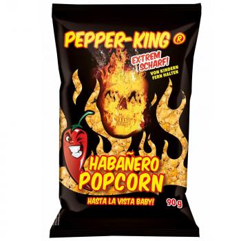 Pepper-King Habañero Popcorn 90g