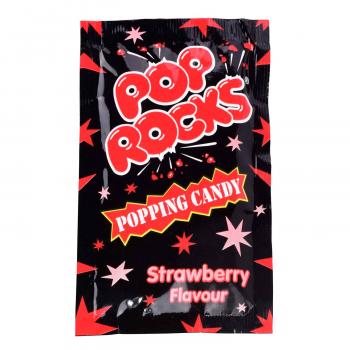 Pop Rocks Strawberry 7g Knistergranulat mit Erdbeergeschmack